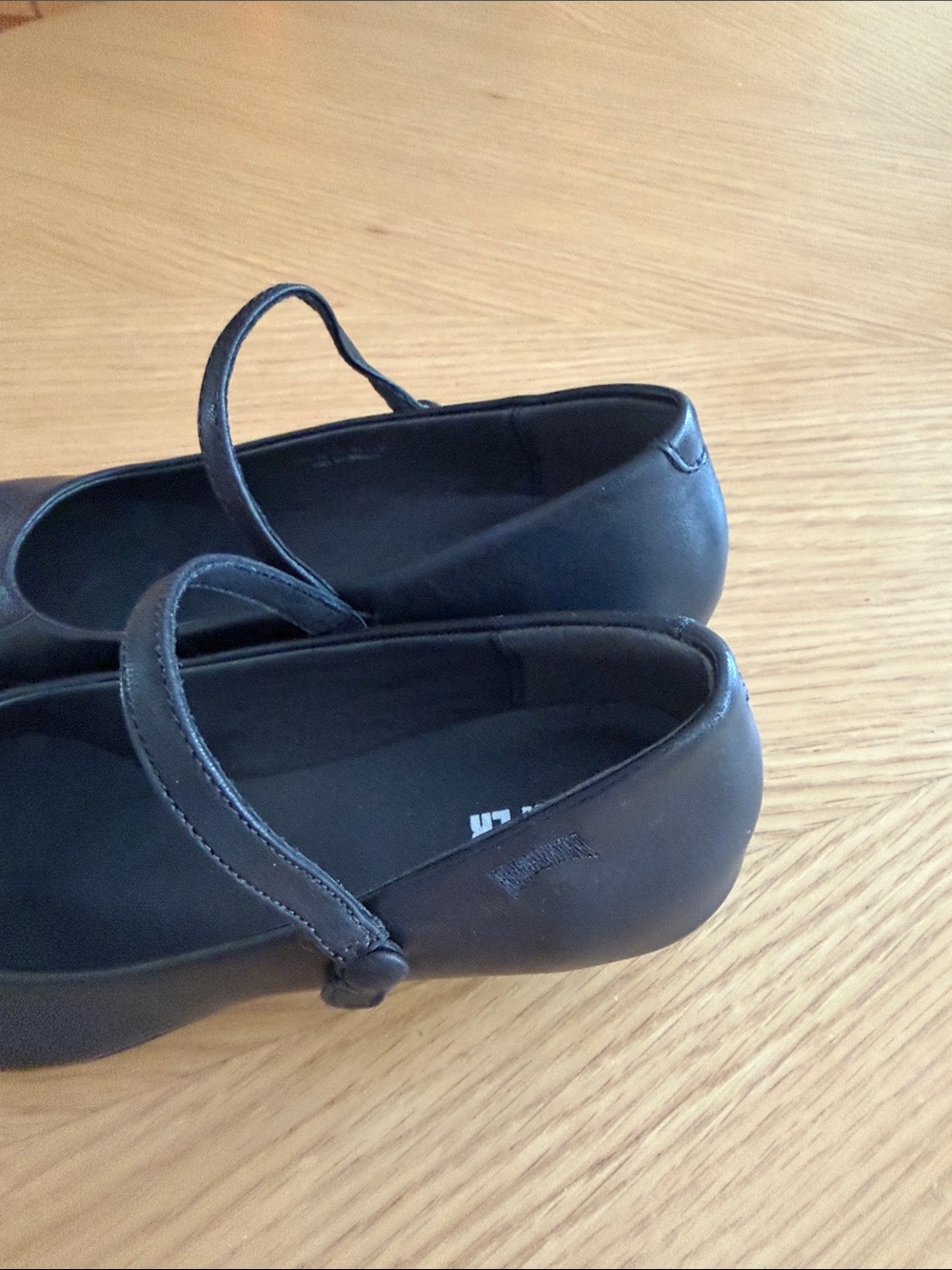 Camper Black Mary Jane Flats with Strap, Helena - Picture 4 of 4